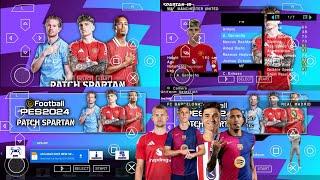 EFOOTBALL PES 2025 PPSSPP Full Update Transfers & Kits 2024/25 Real Faces Camara PS5 English Version