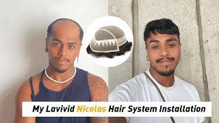 New look alert!  Watch my Nicolas hair system installation from LaVivid! | Lavivid Hair System