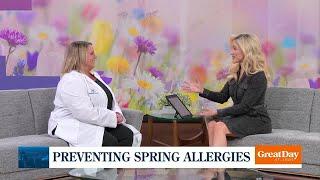 Spring allergy symptoms