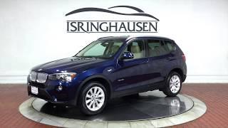 2017 BMW X3 xDrive28i in Deep Sea Blue Metallic - 08406A