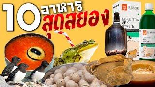 10 อาหารสุดสยองจากทั่วโลก กล้าชิมมั้ยถามใจเธอดู | Top 10 most disgusting foods in the world