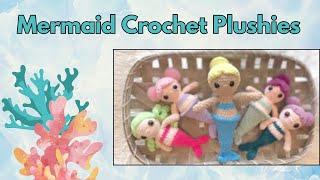 Mermaid Crochet Plushies #amigurumi