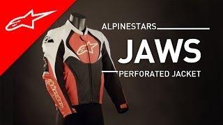 Jaws Perforated Leather Jacket l Alpinestars