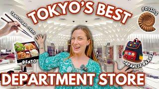 Shopping at the Best Department Store in Tokyo | Traditional Souvenirs, Hidden Gems, & Rooftop Bento