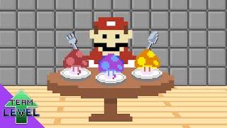 Mario ate some special Mushrooms then this happened