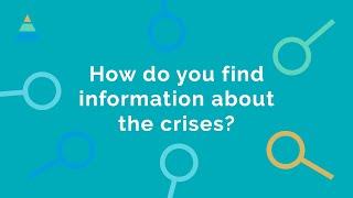 How do you find information about the crises?