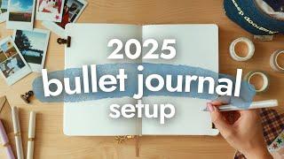 My 2025 Bullet Journal Setup