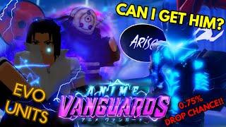 Obtaining the 0.75% SECRET IGRIS UNIT in ANIME VANGUARDS