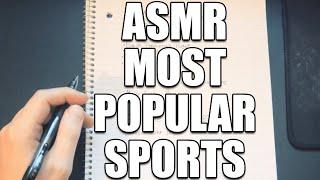 The Most Popular Sports in the World ASMR