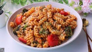 Easiest & Most Delicious Pasta you'll ever make!! A Quick & Easy Vegetarian Dinner! Pasta Recipe