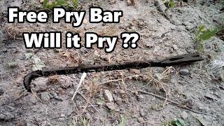 Vintage Stanley Handyman Pry Bar Restoration (buried for decades!)