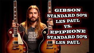 Gibson Standard 50's Les Paul vs. Epiphone Standard 50's Les Paul | Can You Tell the Difference?