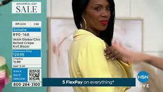 HSN | IMAN Global Chic Fashions - All On Sale 05.24.2025 - 03 PM