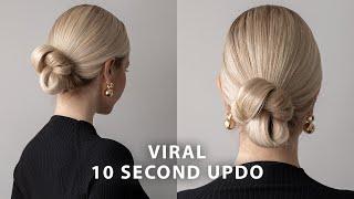 Viral 10 Second Low Bun! ️