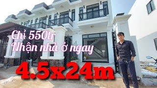 Nhà giá rẻ Bình Chánh 2021 - Căn góc cuối cùng 4,5x24m mặt tiền Hương Lộ 11, ngay chợ Hưng Long