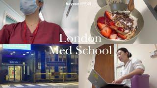 ‍️ Waking up at 5AM, Night & Weekend labour ward shifts | Med School Vlog | 런던의대생  브이로그