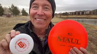 Old Dude's Disc Golf Duel: Opto Air Maul vs. Opto Air River!