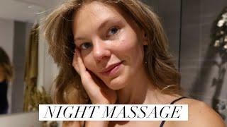 RELAXING NIGHT FACE & SHOULDERS MASSAGE