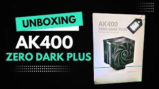 Deepcool AK400 Zero Dark Plus - Unboxing!