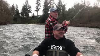 Bobber Dogging Steelhead. Steve’s Guided Adventures