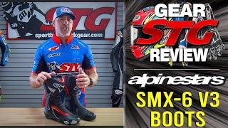 Alpinestars SMX-6 V3 Boots Review from SportbikeTrackGear.com