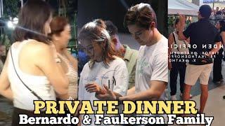 Spotted! Private Dinner ng Bernardo at Faukerson Family • Alden IPINAKILALA NA si Kathryn