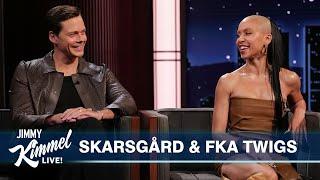 Bill Skarsgård & FKA twigs on The Crow, Their Chemistry on Set & Filming in Prague