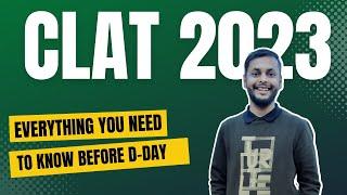 CLAT 2023 D-Day Checklist | What to take inside the exam hall | Divya Kumar Garg
