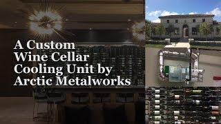 Orange County Basement Wine Cellar Construction - WhisperKool Unit Replacement