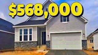 New construction home tour - might be more affordable than you think!