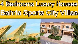 4 Bedrooms Luxury Houses | Bahria Sports City Villas