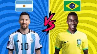 Messi vs Pele  Comparison 