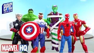 ¡Gotta Jet! | El Duende Verde contra los Vengadores - Hasbro’s Epic Marvel Ep 1