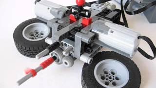 Lego remote controlled 4 speed gearbox (easy handling)