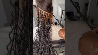 Boho Knotless braids