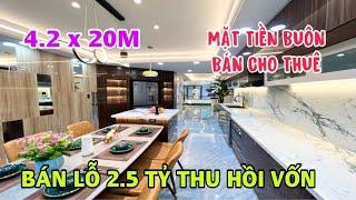 ĐẸP MÊ LY LUÔN ! Với căn nhà Mặt Tiền Quang Trung Gò Vấp 4.2m x 20m 5 lầu Thang Máy BÁN LỖ 2.5 Tỷ