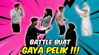 BATTLE BUAT GAYA RANDOM !!! LAWAK EHIN KENE MAR4H DENGAN MIMI ???