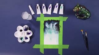 Be A Watercolour Star With This Galaxy How To | Reeves