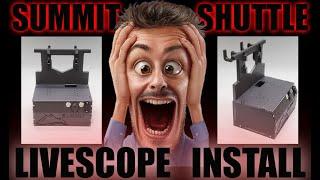 SUMMIT FISHING LIVESCOPE SHUTTLE SETUP! (Wiring, Led Lights, Lithium Battery, and MORE!)