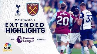 Tottenham Hotspur v. West Ham United | PREMIER LEAGUE HIGHLIGHTS | 10/19/2024 | NBC Sports