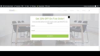 How to add Popup in Avada Theme website