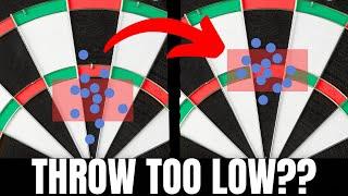 Throw Your Darts Too Low? Here is Your Solution!