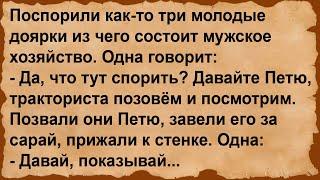 Про спор трёх доярок и Петю тракториста... Сборник анекдотов!