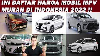 Daftar Harga Mobil MPV Murah Di Indonesia 2022!