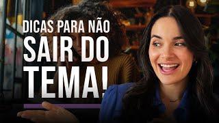 Como evitar fuga ao tema na redação do ENEM