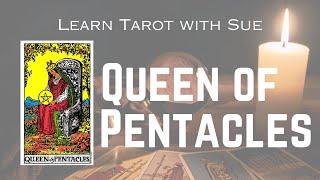 Learn the Queen of Pentacles Tarot Card