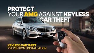 How To Protect Your MERCEDES AMG With Smart Keyless Keeper | Keyless Go Anti-Theft | Installation