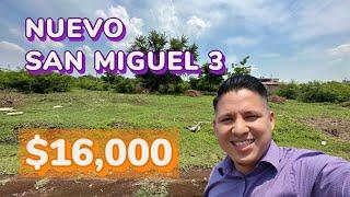 ¡Increíbles Lotes en Lotificación Nuevo San Miguel 3, la Mejor Oportunidad para Construir tu Hogar!