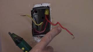 Installing a Leviton LED Dimmer Switch - Single Pole Switch Wiring