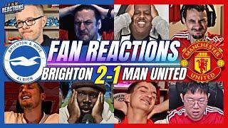 MAN UNITED FANS FURIOUSREACTION TO BRIGHTON 2-1 MAN UNITED | 24/25 PREMIER LEAGUE